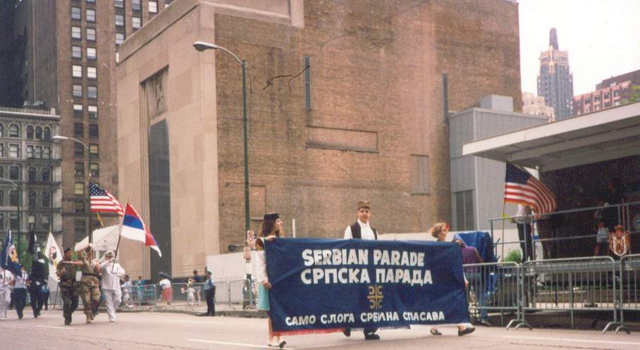 Srpska parada u Cikagu 1993